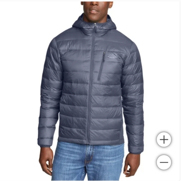 Eddie Bauer Other - Eddie Bauer Men's Black Down Puffer Jacket with Hood Winter Warm nwt